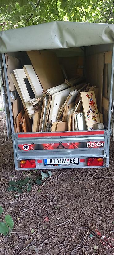 Ostala vozila: Iznajmljivanje prikolice sa ceradom Prikolica platforma sa ceradom za — 8