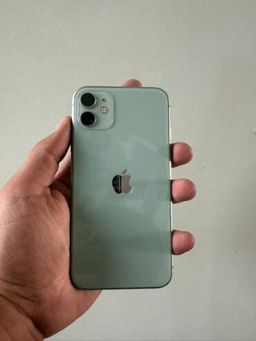 iphone 11 qara: IPhone 11, Yaşıl, Face ID