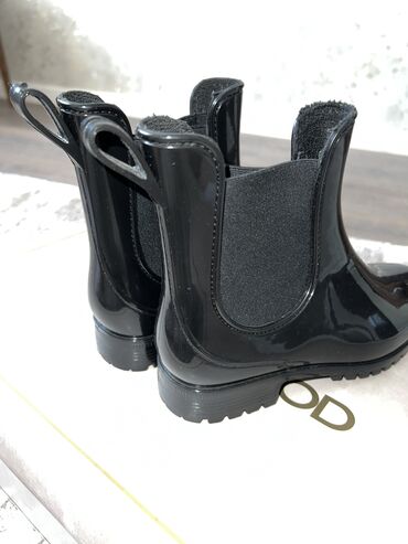 защитная обувь: Резиновые сапоги 37, цвет - Черный