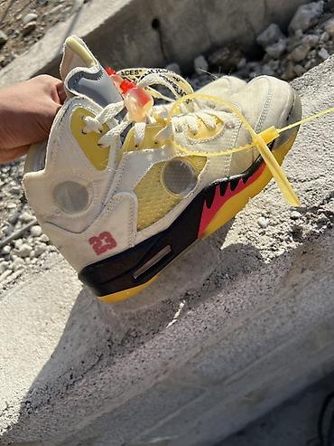 новые туфли: Мужские кроссовки, 38, Off-White, Б/у, цвет - Желтый, Самовывоз, Платная доставка — 2