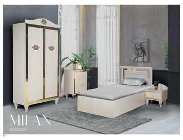 кровать купить баку: Односпальная кровать, Шкаф, Тумба, Турция, Новый