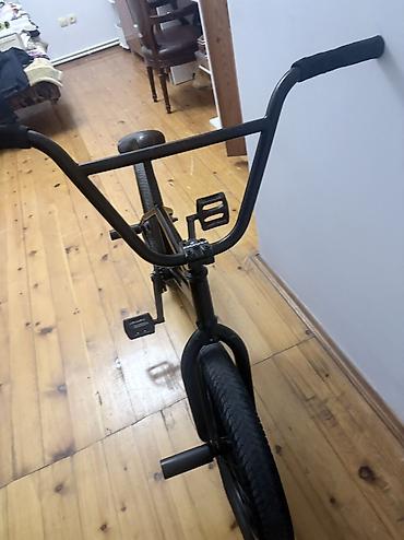 volta: BMX velosiped – şəhər və freestyl üçün - Rəng: tam qara - Çərçivə — 7