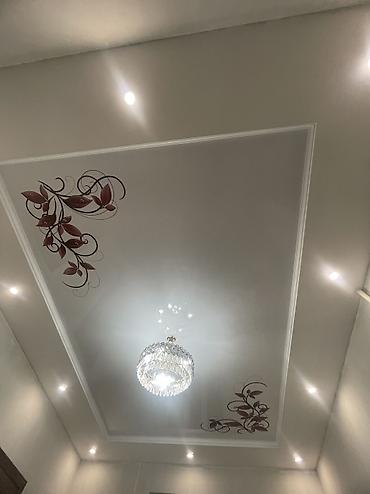 Натяжной потолок: Натяжной потолок Глянцевое, Матовое, 3D потолки Гарантия, Бесплатная консультация, Бесплатный замер — 4