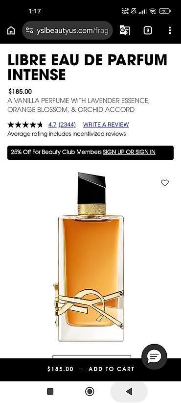 fransa: Yves Saint Laurent Libre Eau de Parfum Intense – qadın ətiri — 3