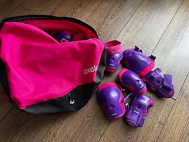 decathlon: Детские роликовые коньки Oxelo Play3 в розово-фиолетовой расцветке — 6