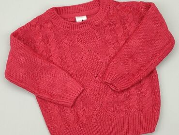 sweterek musztardowy: Sweterek, Palomino, 1.5-2 lat, 86-92 cm, stan - Dobry