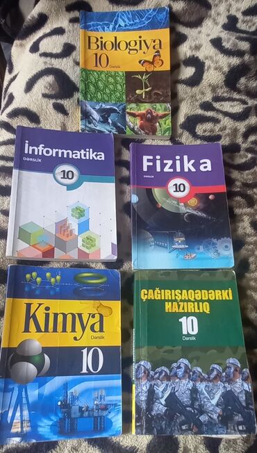 Tədris ədəbiyyatı: Azərbaycan. Rus dili. İngilis. Tarix. Coğrafiya. 10sinif derslikleri — 2