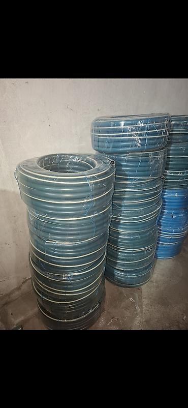 şlanq satışı: Məhsul: pvc suvarma şlanqları 20 lik 40 metr 56 azn ipli 15 lik 50 — 8