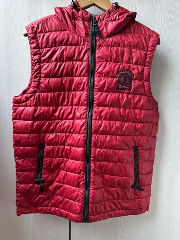 kruzhevnoj krop top: Куртка M (EU 38), цвет - Красный