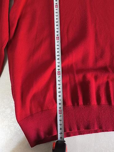 Свитера: Мужской свитер, XL, Polo Ralph Lauren, Б/у, цвет - Красный, Самовывоз, Платная доставка — 3