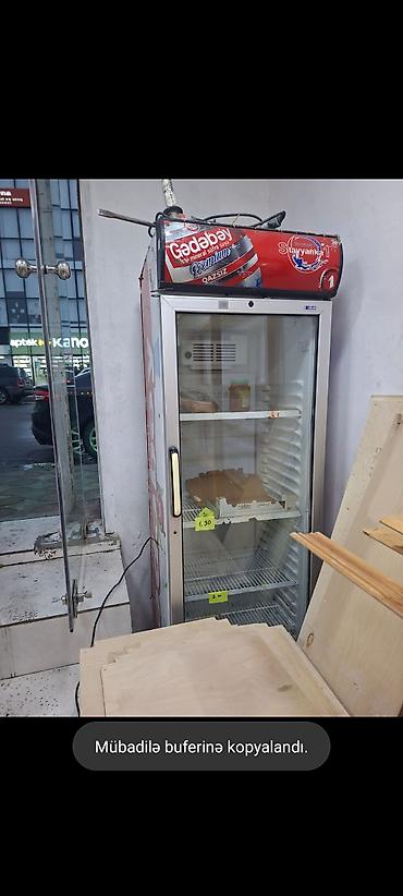 Soyuducu avadanlığı: Su vitrin soyuducu satilir 330azn.Tam işlekdi.Hec bir problemi — 1