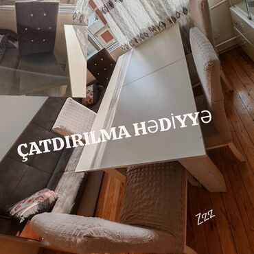 Quruducular: *190₼ MASA desti :-TƏCİLİ SATILIR‼️* 5oturacağı var ÇATDIRILMA HƏDİYYƏ
