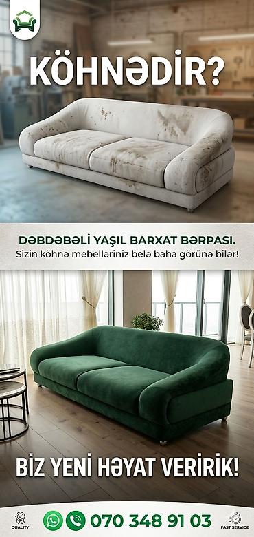 temizlik: Mebellərin təmiri, bərpası — 1