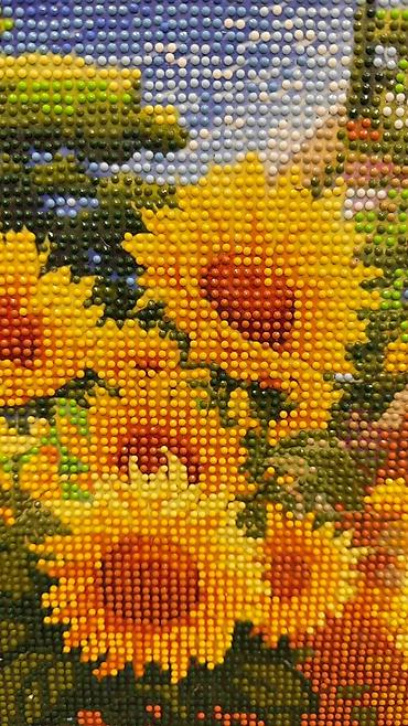 deniz şekli: Məhsul: Rəqəmsal mozaika (diamond painting) tablo Təsvir: - Süjet — 3