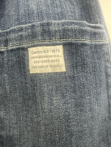 jogger şalvar: ZARA denim jogger şalvar - Brend: ZARA - Ölçü: 13–14 yaş / 164 sm - — 3