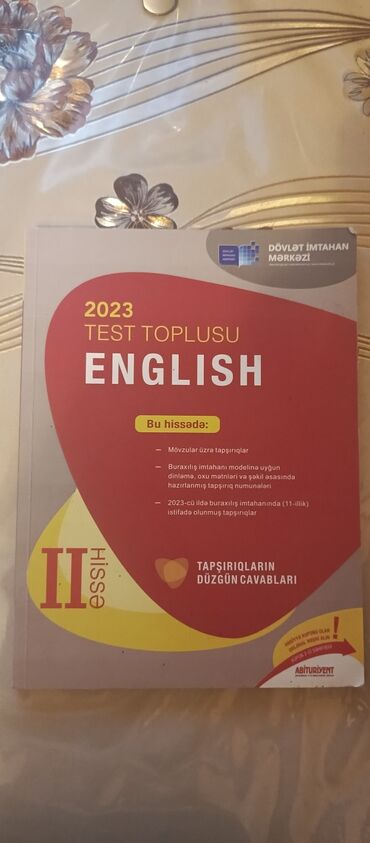 azerbaycan dili test toplusu indir: Ingilis dili 2 hissə test toplusu