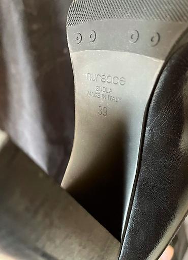 форсы цена: Стильные кожаные сапоги Nursace (Турция), размер 39 Натуральная — 5