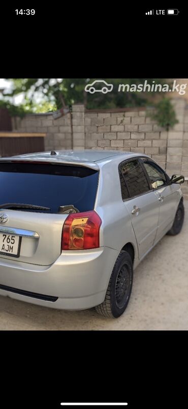 Toyota: Toyota Allex: 2005 г., 1.5 л, Автомат, Бензин, Хэтчбэк