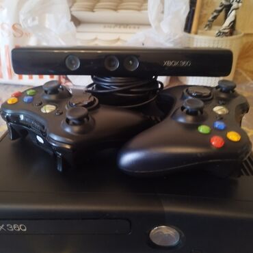 Xbox 360 & Xbox: Xbox 360 Slim oyun konsolu komplekt - Konsol: Xbox 360 Slim (HDMI — 2