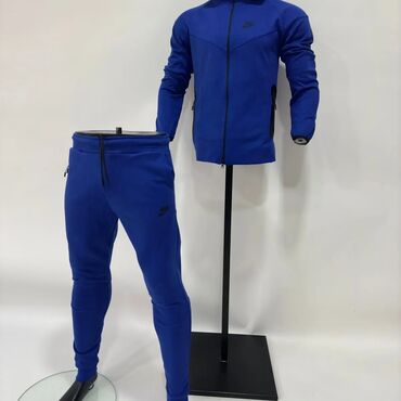 muške trenerke nike: Nike tech fleece, komplet Novi modeli Pamuk double face Na donjem delu