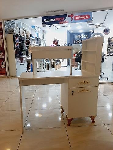 Sifarişlə manikür masaları: Düz masa, Siyirməli, Polkalı, Parlaq laminat — 6