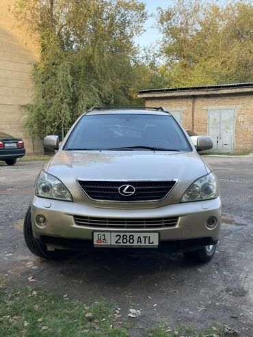 авто в рассрочку без первоначального взноса бишкек: Lexus RX: 2006 г., 3.3 л, Вариатор, Гибрид, Кроссовер