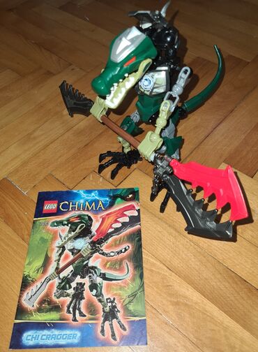 igračke puške: Lego Chima Cragger,dobro očuvana figura,šaljem postexpresom,ne