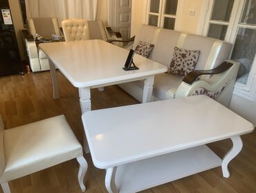 Qonaq otağı dəstləri: Masa və oturacaqlar — 12