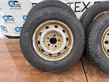Колеса в сборе: Колеса в сборе 215 / 75 / R 16, Зима, Б/у, Комплект, Легкий коммерческий транспорт (C/LT), Железные, отверстий - 5 — 10
