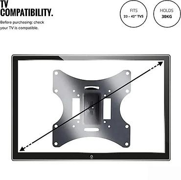 Aksesoari za TV i video: Zidni nosač za TV SCHWAIGER LWH 030 - Kompatibilan sa LED/LCD/Plasma — 1