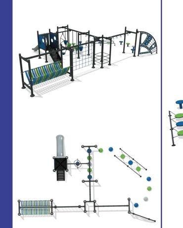 Manejlər: Uşaq oyun meydançası üçün peşəkar modul oyun kompleksləri Təklif — 4
