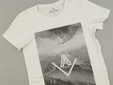 crop top basic: T-shirt, Lincoln & Sharks, 14 years, 158-164 cm, condition - Very good