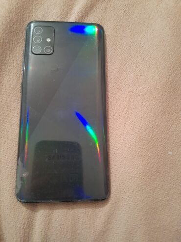 telefon samsung a51: Samsung Galaxy A51, 128 GB, rəng - Qara