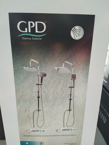 divar kagzi: GPD duş sistemi – “Daima Sizlərlə” - Marka: GPD - Komplekt: yuxarı