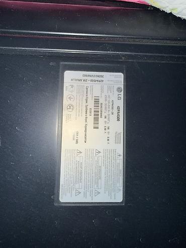 Телевизоры: LG 42” Plasma TV satılır. Televizor tam işlək vəziyyətdədir, görüntü — 3