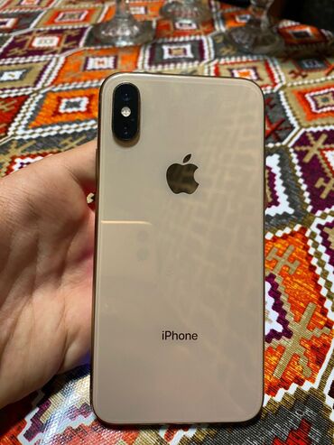 iphone xs max 64 gb qiymeti kontakt home: IPhone Xs, 64 ГБ, Золотой, Face ID