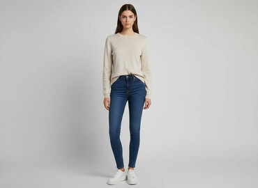 sweter damski xs: Sinsay, Sweter damski, rozmiar XS