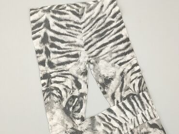 legginsy dla dziewczynki hm: Leggings for kids, 10 years, 140, condition - Good