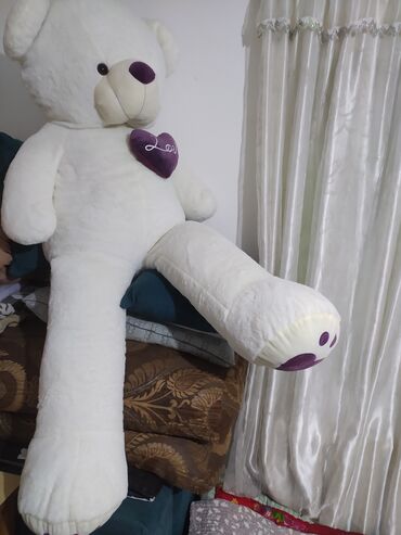 белый мишка на день рождения цена: Мишка новая огромная 1800 сом