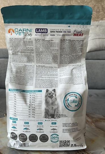 darling it yemi: Məhsul: Carni Vet Daily Lamb Adult Mini – super premium it qidası - — 2