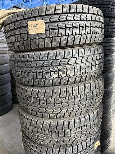 Шины 195 / 65 / R 15, Зима, Б/у, Комплект, Легковые, Япония, Dunlop