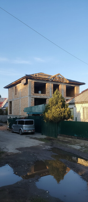 Кровля крыши: Кровельные работы под ключ - Монтаж стропильной системы и обрешётки - at lalafo.kg — 2 Кровля крыши: Кровельные работы под ключ - Монтаж стропильной системы и обрешётки - — 2