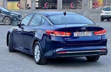 Kia: Kia Optima sedan – tünd mavi rəng, Azərbaycan nömrə nişanı 20-FD-377 — 7