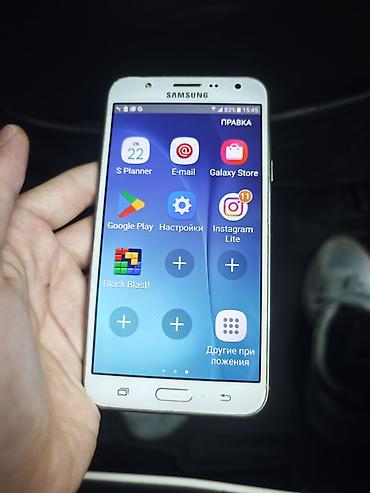 note 7 pro: Samsung Galaxy J7 2016, Б/у, 16 ГБ, цвет - Белый — 1