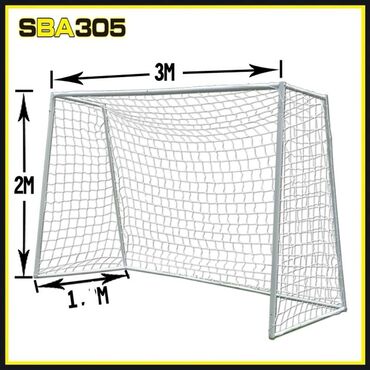 кета для футбола: Сетка мини-ворота размер 3*2*1 Футбол сетка Сетка для футзал Мини