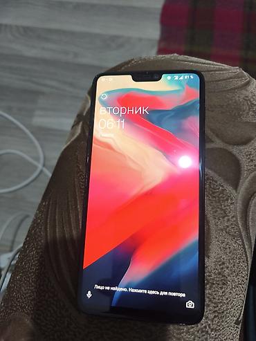 OnePlus: OnePlus 6, Б/у, 128 ГБ, цвет - Черный, 2 SIM — 3