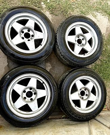 Колеса в сборе 205 / 65 / R 16, Зима, Б/у, Комплект, Легковые, Литые, отверстий - 5 at lalafo.kg Колеса в сборе 205 / 65 / R 16, Зима, Б/у, Комплект, Легковые, Литые, отверстий - 5
