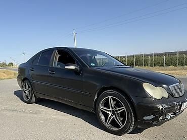 Транспорт: Mercedes-Benz C-Class: 2003 г., 2 л, Автомат, Газ, Седан — 2