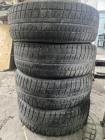 Шины: Шины 215 / 60 / R 16, Зима, Б/у, Комплект, Легковые, Япония, Bridgestone — 1