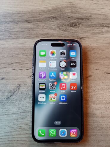 rədmi not 12: IPhone 15 Pro, 128 GB, Natural Titanium, Face ID, Qırıq, Simsiz şarj